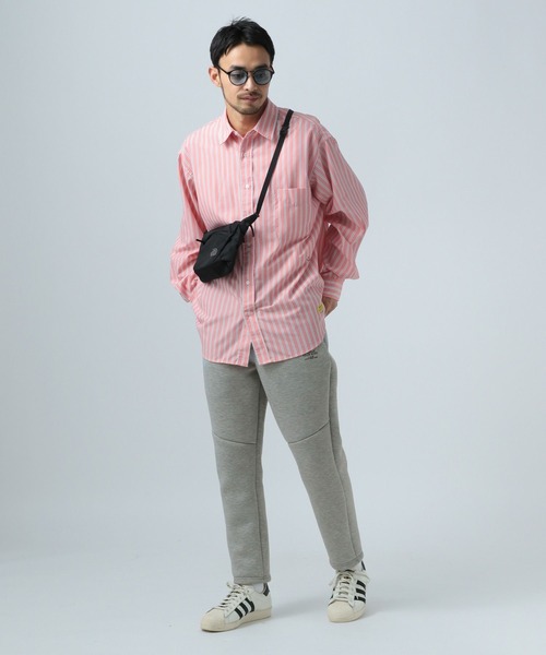 BAYFLOW（ベイフロー）の「[柔らかい穿き心地]コンフォートクッションパンツ[セットアップ可]（スウェットパンツ・メンズ・グレー/ブラック・MEDIUM/LARGE）」の3枚目の写真