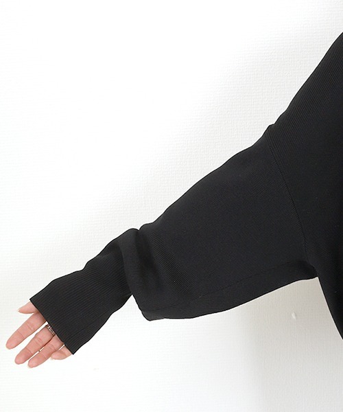 Aletta vita(アレッタビータ)の「リネンライクVネック2WAYカーディガン(カーディガン/ボレロ・レディース・ブラック/ライトブルー/ベージュ・FREE)」の21枚目の写真