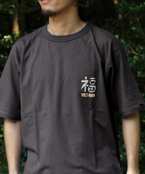 KRIFF MAYER(クリフメイヤー)の「スーベニアプリントT (虎)(Tシャツ/カットソー・メンズ・チャコール/オフホワイト/グレー/ブルー/イエロー・MEDIUM/X-LARGE/LARGE)」の14枚目の写真