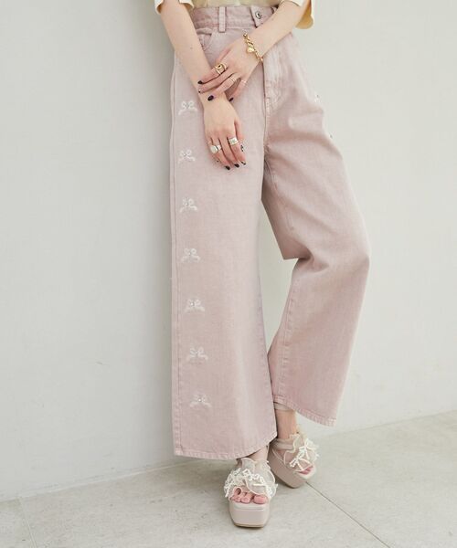 MAJESTIC LEGON(マジェスティックレゴン)の「☆パールリボンフリルボリュームサンダル(サンダル・レディース・ブラック/グレイッシュベージュ/アイボリー/グレー・SMALL/MEDIUM/LARGE/X-LARGE)」の18枚目の写真