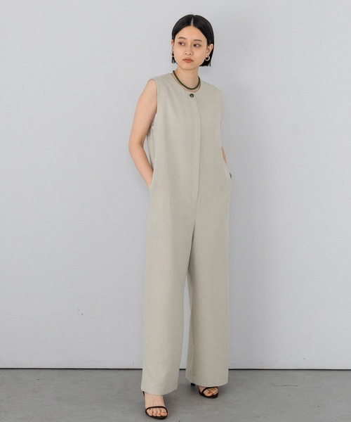 はぐ【Sirin】新品 リネンライクベアオールインワン ベージュ Sサイズ cahoさんご紹介アイテム】セット対応 リネンライクベア