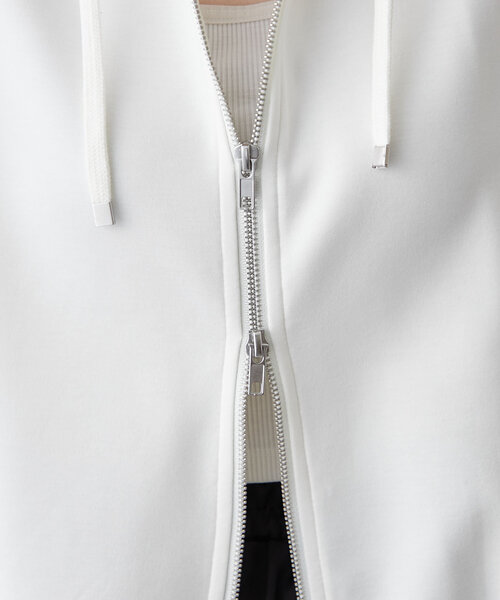 Another Branch olive des olive（アナザーブランチオリーブデオリーブ）の「【2025 Spring/Summer】ダンボールZIPパーカー（カーディガン/ボレロ・レディース・オフホワイト/ブルー/スミクロ/オートミール・FREE）」の20枚目の写真