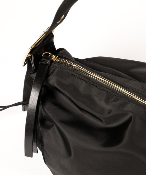 Elura（エルーラ）の「撥水ドロスとショルダーバッグ／288172（ハンドバッグ・レディース・ベージュ系その他/ブラック・ONE SIZE）」の9枚目の写真