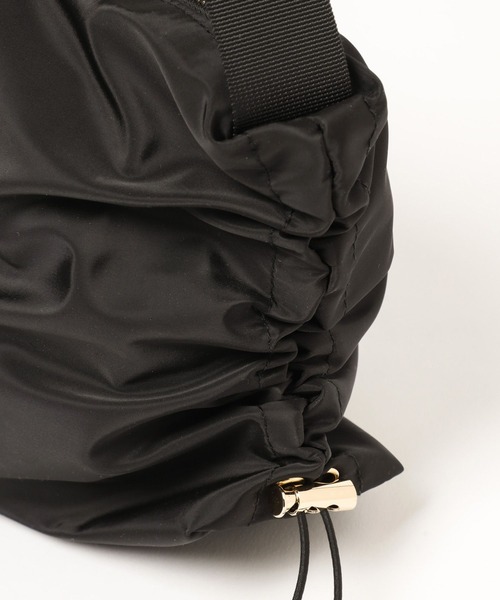 Elura（エルーラ）の「撥水ドロスとショルダーバッグ／288172（ハンドバッグ・レディース・ベージュ系その他/ブラック・ONE SIZE）」の10枚目の写真