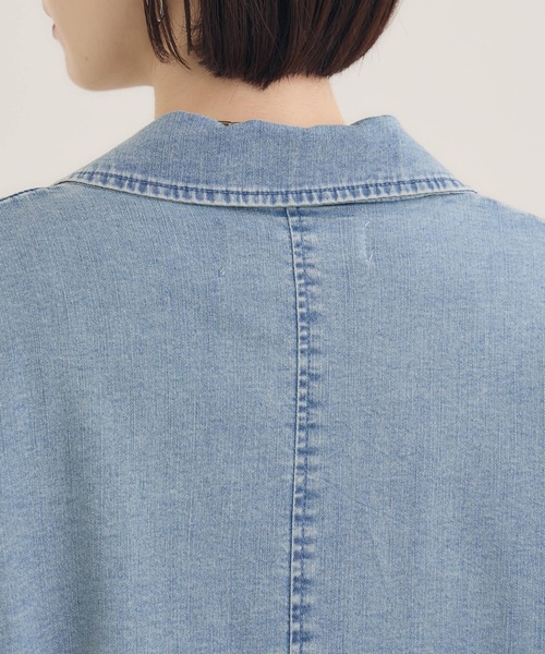 Paradise Picnic（パラダイスピクニック）の「SUGAR ROSE　ビンテージデニムジャケット（デニムジャケット・レディース・ブルー/ネイビー・FREE）」の10枚目の写真