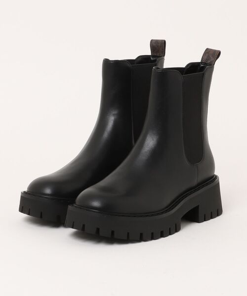 MICHAEL KORS（マイケルコース）の「ASHER レザー アンクル ブーティ（ブーツ・レディース・ブラウン系その他・7/6.5/6）」の4枚目の写真