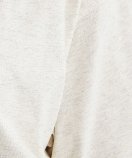 Champion（チャンピオン）の「【別注】＜Champion＞プリント Tシャツ（Tシャツ/カットソー・レディース・パープル/ブラック/ナチュラル/グレー/オフホワイト/ライム・FREE）」の8枚目の写真