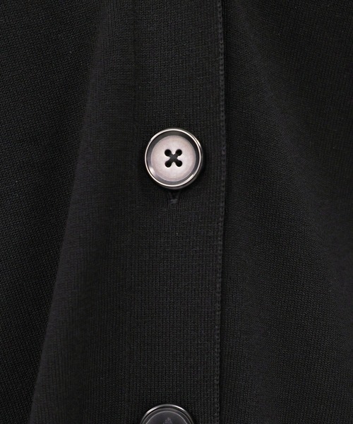 BABYLONE（バビロン）の「綿モダールボックスカーディガン（カーディガン/ボレロ・レディース・ベージュ/ライトグレー/ブラック・フリー）」の15枚目の写真