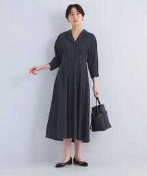 週末SALE❗️グリーンレーベルリラクシング　リバティ　タナローンワンピース 紺 楽天市場】ネイビー ワンピース（ブランドユナイテッドアローズ