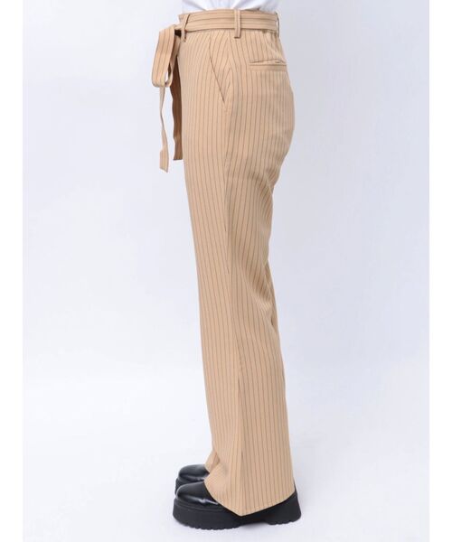 jouetie（ジュエティ）の「【FRUITSZIPPER鎮西寿々歌】フレアパンツ（その他パンツ・レディース・ベージュ・MEDIUM）」の6枚目の写真