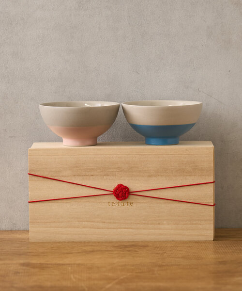 BIRTHDAY BAR（バースデイバー）の「【TETOTE　テトテ】tsuru kame 飯碗（食器・レディース・ホワイト・0）」の2枚目の写真