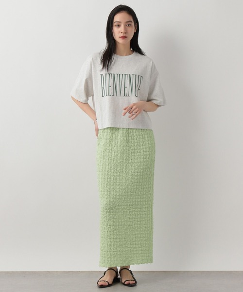 LOWRYS FARM(ローリーズファーム)の「ポコポコタイトスカート 289810(スカート・レディース・グリーン/アイボリー/ブラック・FREE)」の11枚目の写真