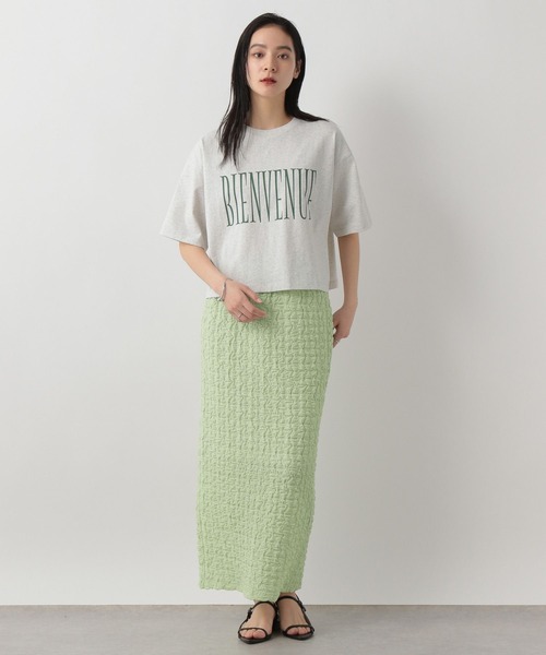 LOWRYS FARM(ローリーズファーム)の「ポコポコタイトスカート 289810(スカート・レディース・グリーン/アイボリー/ブラック・FREE)」の13枚目の写真