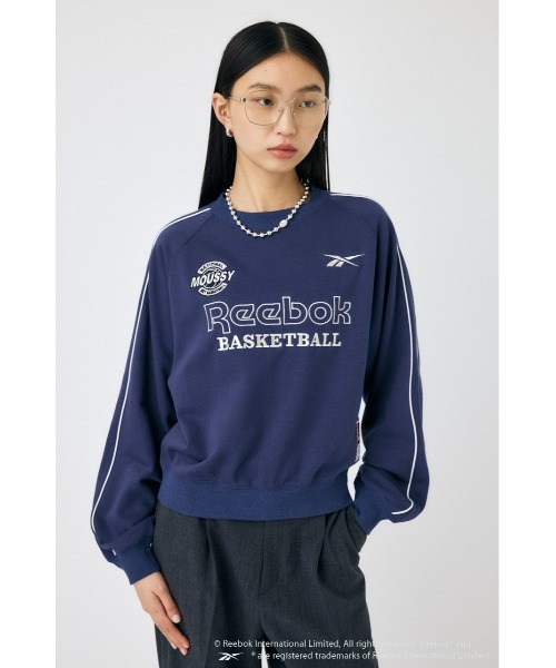 REEBOK PIPING SWEAT プルオーバー REEBOK PIPING SWEAT プルオーバー（スウェット）｜MOUSSY