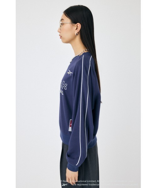 世界を買える 海外ブランド REEBOK PIPING SWEAT プルオーバー（スウェット）｜MOUSSY トップス