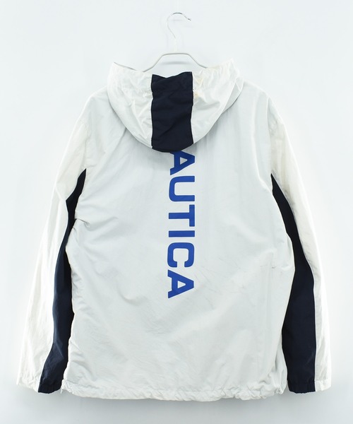 NAUTICA（ノーティカ）の「【ヴィンテージ古着】NAUTICA プルオーバーナイロンジャケット（ナイロンジャケット・メンズ・ホワイト・X-LARGE）」の19枚目の写真