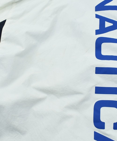 NAUTICA（ノーティカ）の「【ヴィンテージ古着】NAUTICA プルオーバーナイロンジャケット（ナイロンジャケット・メンズ・ホワイト・X-LARGE）」の3枚目の写真
