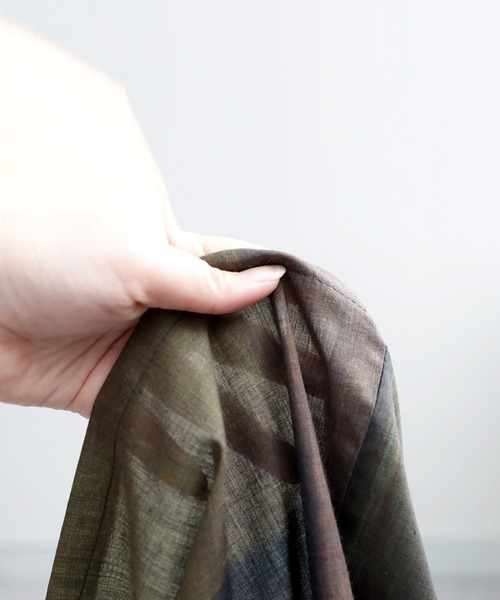 antiqua(アンティカ)の「アート柄ハイネックワンピース(ワンピース・レディース・ブルー系その他・ONESIZE)」の17枚目の写真