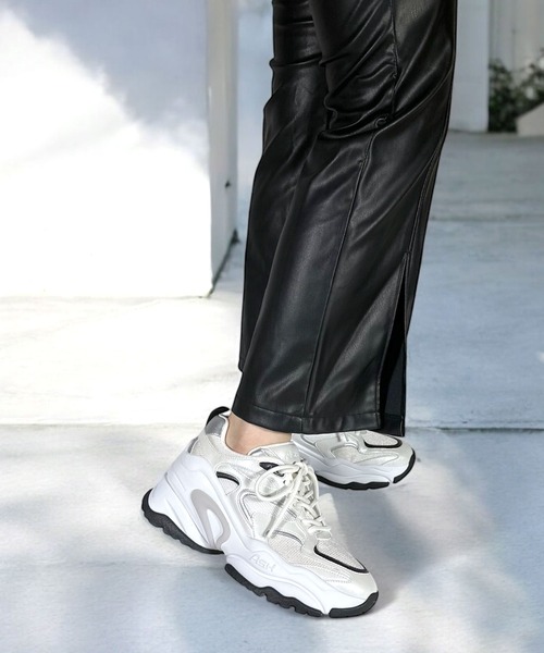 ASH/アッシュ【BRIGITTE】ボリュームヒールスニーカー ホワイト チャン