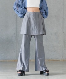 PAGEBOY | プリーツラップミニスカート(スカート)