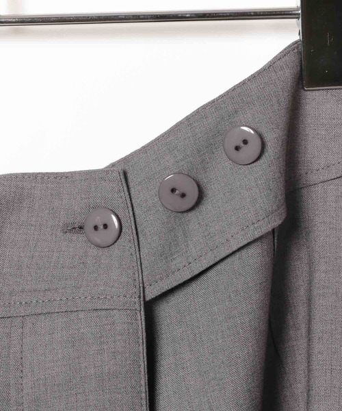 PAGEBOY（ページボーイ）の「プリーツラップミニスカート（スカート・レディース・ブラック/グレー・FREE）」の13枚目の写真