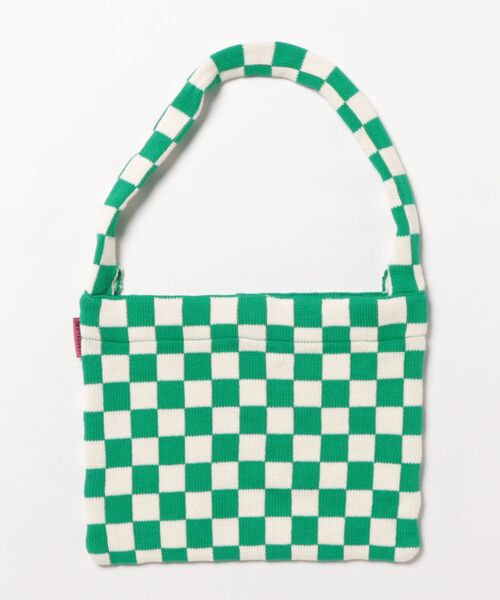 September(セプテンバー)の「【SEPTEMBER(セプテンバー)】knit bag(ショルダーバッグ・レディース・レッド系/グリーン系その他/ブラック系・FREE)」の3枚目の写真