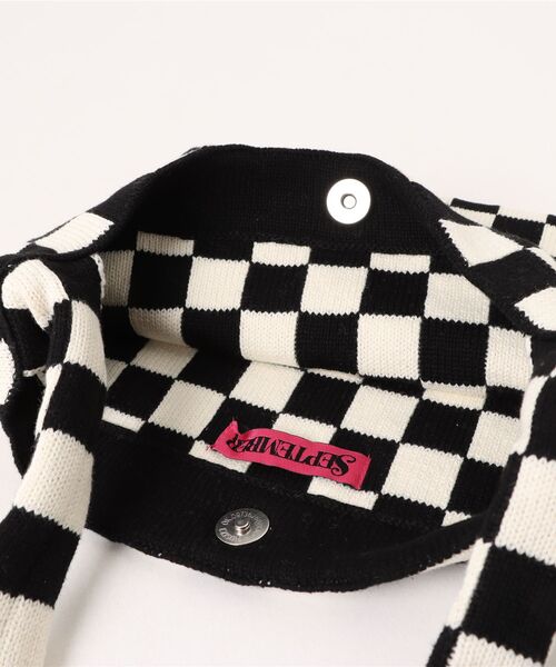 September(セプテンバー)の「【SEPTEMBER(セプテンバー)】knit bag(ショルダーバッグ・レディース・レッド系/グリーン系その他/ブラック系・FREE)」の6枚目の写真