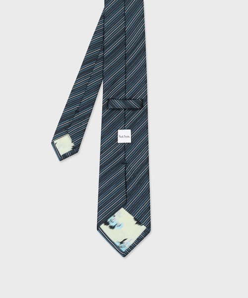 Paul Smith（ポールスミス）の「ストライプ タイ【150019 552MJ】（ネクタイ・メンズ・ダークグレー/マルーン/ダークグリーン/ネイビー・FREE）」の10枚目の写真