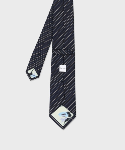 Paul Smith（ポールスミス）の「ストライプ タイ【150019 552MJ】（ネクタイ・メンズ・ダークグレー/マルーン/ダークグリーン/ネイビー・FREE）」の8枚目の写真