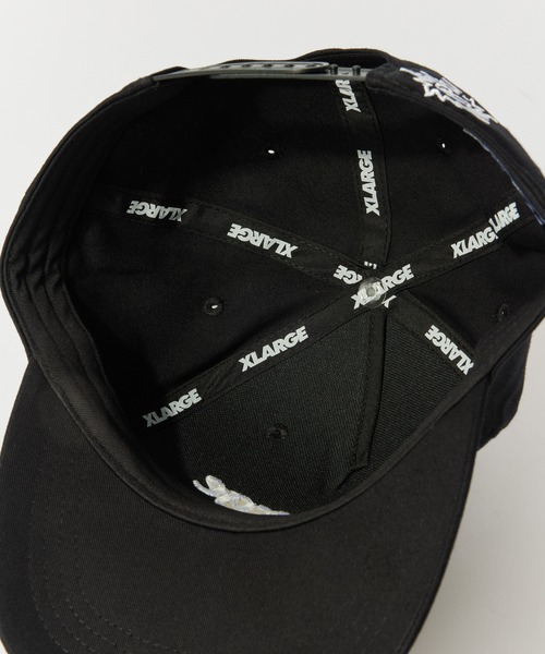 XLARGE(エクストララージ)の「COMMUNITY SPIRIT SNAPBACK CAP(キャップ・メンズ・ブルー/グリーン/ブラック・ONE SIZE)」の4枚目の写真