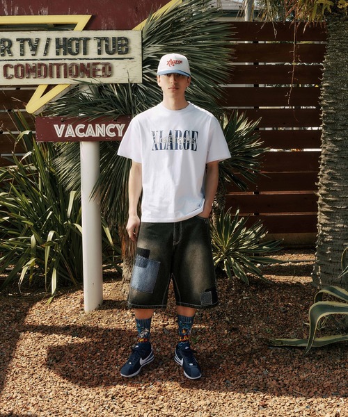 XLARGE(エクストララージ)の「COMMUNITY SPIRIT SNAPBACK CAP(キャップ・メンズ・ブルー/グリーン/ブラック・ONE SIZE)」の14枚目の写真