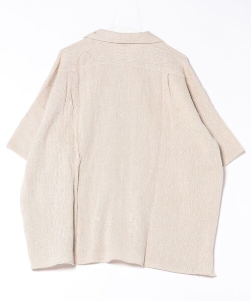 チャイハネ(チャイハネ)の「【チャイハネ】カフィーMEN'S開襟シャツ(シャツ/ブラウス・メンズ・ブラウン/ベージュ/グリーン・FREE)」の4枚目の写真