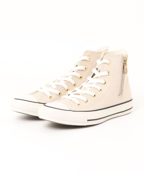 CONVERSE(コンバース)の「《CONVERSE》ALL STAR GOLDZIP HI(スニーカー・レディース・グレー系その他/ブルー系その他/オートミール・23.5cm/24.0cm/24.5cm/23.0cm)」の3枚目の写真