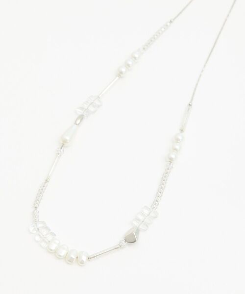 earth music&ecology（アースミュージックアンドエコロジー）の「アソートビーズネックレス（ネックレス・レディース・シルバー/ゴールド・FREE）」の9枚目の写真