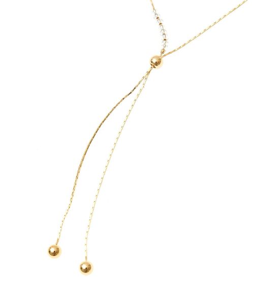 earth music&ecology（アースミュージックアンドエコロジー）の「アソートビーズネックレス（ネックレス・レディース・シルバー/ゴールド・FREE）」の13枚目の写真