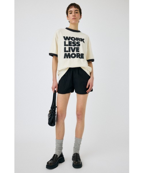 MOUSSY(マウジー)の「NYLON TRACK ショーツ(その他パンツ・レディース・ブラック/サックスブルー・FREE)」の10枚目の写真