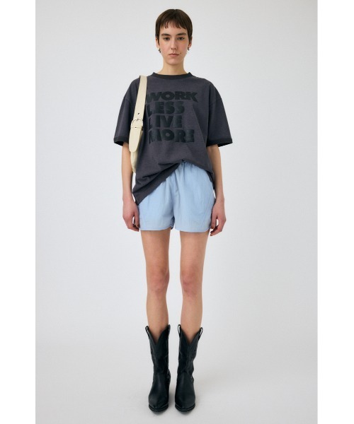 MOUSSY(マウジー)の「NYLON TRACK ショーツ(その他パンツ・レディース・ブラック/サックスブルー・FREE)」の18枚目の写真