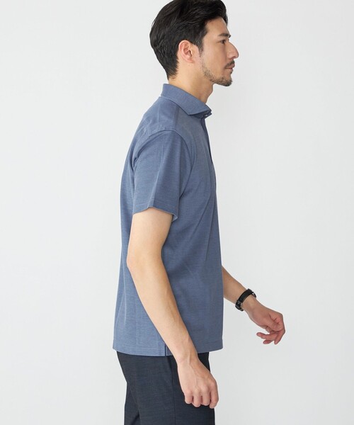 SHIPS(シップス)の「SHIPS: ALBINI ショートスリーブ ポロシャツ(ポロシャツ・メンズ・ホワイト/ライトブルー/スカイブルー/ブラック/ネイビー/ブラウン/ピンク/グリーン・SMALL/MEDIUM/LARGE/X-LARGE)」の11枚目の写真