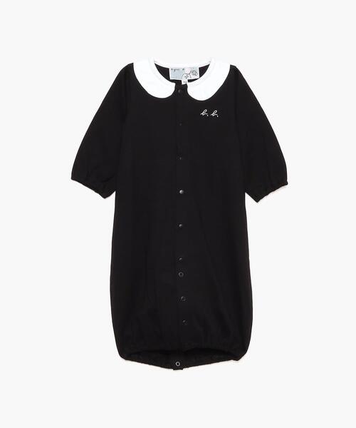 agnes b.（アニエスベー）の「WEB限定 ベビーギフトボックス スタイ・2wayオール 2点セット（ベビーギフト・キッズ・ブラック×ホワイト・FREE）」の17枚目の写真