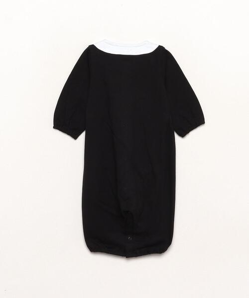 agnes b.（アニエスベー）の「WEB限定 ベビーギフトボックス スタイ・2wayオール 2点セット（ベビーギフト・キッズ・ブラック×ホワイト・FREE）」の7枚目の写真