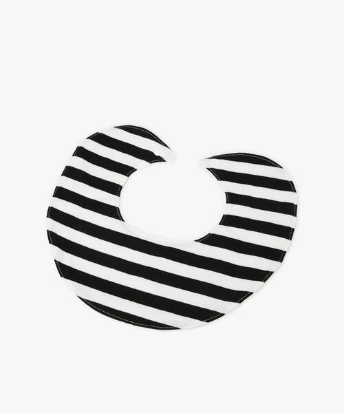 agnes b.（アニエスベー）の「WEB限定 ベビーギフトボックス スタイ・2wayオール 2点セット（ベビーギフト・キッズ・ブラック×ホワイト・FREE）」の4枚目の写真