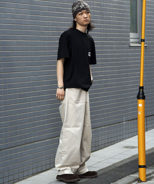 Carhartt WIP(カーハートダブリューアイピー)の「Carhartt /カーハートダブルアイピーS/S POCKET HEART T-SHIRT(Tシャツ/カットソー・メンズ・ブラック/ホワイト・LARGE/MEDIUM)」の11枚目の写真