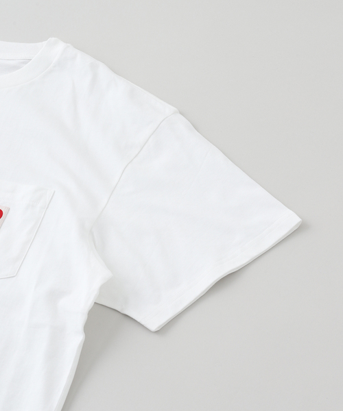 Carhartt WIP(カーハートダブリューアイピー)の「Carhartt /カーハートダブルアイピーS/S POCKET HEART T-SHIRT(Tシャツ/カットソー・メンズ・ブラック/ホワイト・LARGE/MEDIUM)」の15枚目の写真