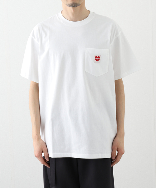 Carhartt WIP(カーハートダブリューアイピー)の「Carhartt /カーハートダブルアイピーS/S POCKET HEART T-SHIRT(Tシャツ/カットソー・メンズ・ブラック/ホワイト・LARGE/MEDIUM)」の21枚目の写真