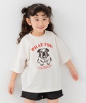 JAM & LINK（ジャムアンドリンク）の「ビッグシルエット プリント半袖Tシャツ 【リンクコーデ】（Tシャツ/カットソー・160cm）」
