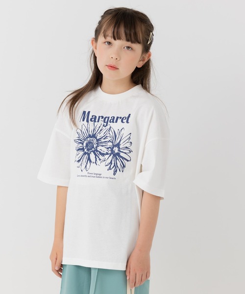 JAM & LINK(ジャムアンドリンク)の「綿100% ビッグシルエット プリント半袖Tシャツ 【リンクコーデ】(Tシャツ/カットソー・キッズ・A/B/C/D/E/F/G/H/I/J/K/L/M/N/O/P/Q/R・110cm/100cm/120cm/130cm/140cm/150cm/160cm)」の7枚目の写真