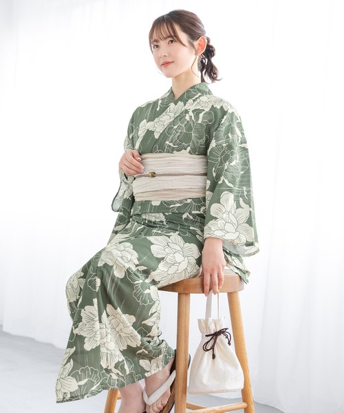 SOUBIEN 浴衣 二部式 セパレート SOUBIEN 浴衣 セット セパレート 二部式 レンタル レディース