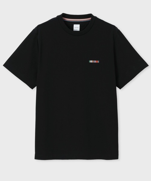 Paul Smith(ポールスミス)の「"Signature Stripe Bar" 半袖カットソー / 153553 919T(Tシャツ/カットソー・メンズ・ホワイト/ブラック・SMALL/MEDIUM/LARGE/X-LARGE/XX-LARGE)」の2枚目の写真