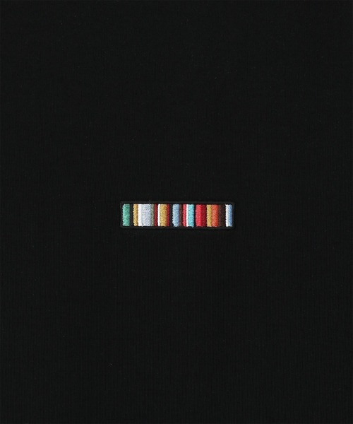 Paul Smith(ポールスミス)の「"Signature Stripe Bar" 半袖カットソー / 153553 919T(Tシャツ/カットソー・メンズ・ホワイト/ブラック・SMALL/MEDIUM/LARGE/X-LARGE/XX-LARGE)」の6枚目の写真