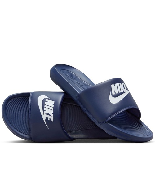 NIKE（ナイキ）の「ナイキ NIKE ナイキ ビクトリー ワン スライド（サンダル・メンズ・ネイビー・24.0cm/25.0cm/26.0cm/27.0cm/28.0cm/29.0cm）」の4枚目の写真